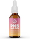 PMS Relief Hormone Balance Kvinder flydende dråber, menstruation kramper, Bloating, & Mood Swings Relief med Chasteberry, Vitamin B6, Lemon Balm, Dong Quai, Ashwagandha, Sugar- Free, 1 fl oz