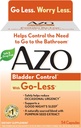 AZO Bladder Control with Go-Less Daily Supplement | Helps Reduce Occasional Urgency* | Helps Reduce Occasional Leakage Due to Laughing, Sneezing and Exercise??? | 54 Capsules