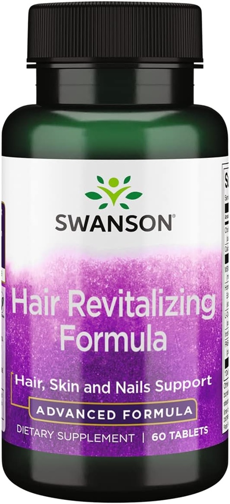 Swanson avanceret hår revitaliserende formel 60 Tabs