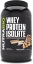 NutraBio 100% Whey Protein Isolate Protein Powder, 25g Protein med komplet Aminosyreprofil, Non- GMO, Soy & Gluten Free, Low Carb, Low Calorie Whey Protein Powder, Chocolate Peanut Butter, 2 Lbs