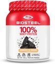 BIOSTEEL 100% Whey Protein Powder - Cookies & Cream, 14 Servere, 24g Protein, Whey Protein for Pro Atleter, Sukker Free, rBGH Gratis, Non- GMO, Forbedret inddrivelse og muskeltræning