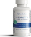 Medfertil til mænd Kosttilskud (90 ct) med L- Carnitin, C-vitamin, E, B12, Folate, Zink, Selen, og Co- Q10 / En gang en dag Tablet / 3 Måned Supply / Elan Healthcare