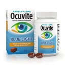 Ocuvite Blue Light Lutein & Zeaxanthin Supplement, Eye Vitamin for Eye Strain, Vision & Ocular Health Support, Softgels til Screen & Sunlight Eksponering, 30 Softgels