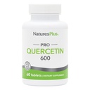 Natures Plus PRO Quercetin 600 mg - 60 tabletter - ikke- GMO, Vegan & Gluten Free - 60 Servering