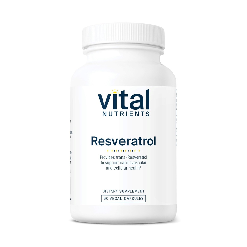 Vital Nutrients Resveratrol Note 124; Ultra High Potency Antioxidant