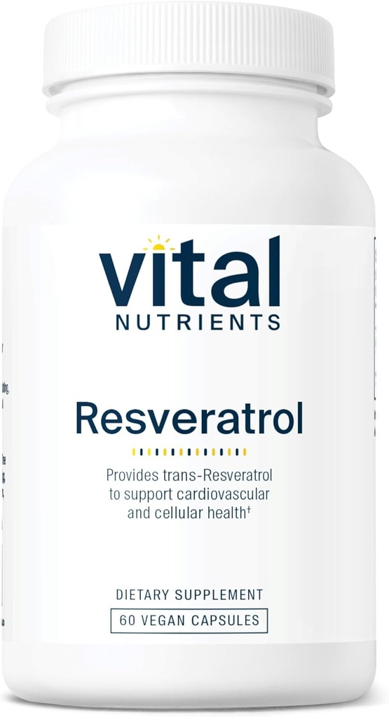 Vital Nutrients Resveratrol Note 124; Ultra High Potency Antioxidant