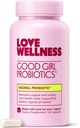 Love Wellness Good Girl Probiotics Б124; Women 's Vaginal Health & pH Balance Supplement Б124; 9-Strain Probiotic for Urinary Tract, Gær, Odor & Immunity Support Б124; Gluten- Free Б124; 30 CT, 30- Day Supply