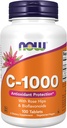 Now Foods Supplements, Vitamin C-1000 med Rose Hips & Bioflavonoider, Antioxidant Protection *, 100 tabletter