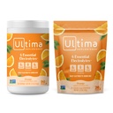 Ultima Replenisher Electrolyte Powder Drink Mix Bundle – Sugar Free – Orange, 90 Serving Canister and 20 Stickpacks – 6 Electrolytes and Minerals – Keto Friendly, Vegan, Non-GMO