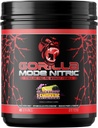 Gorilla Mind - Gorilla Mode Nitroc Opgraderet Stimulant Gratis Pre- workout - Bedste smag & mest effektive Stimulant Gratis Pre- Workout / Massive Pump · Vasodilation · Power / 780 Bedste (BlackBerry Lemonade)
