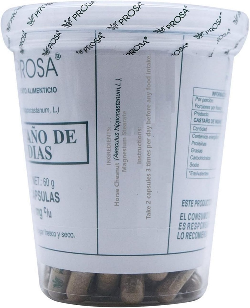 Hestekastanje, Prosa, 150 kapsler
