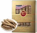 1 Box of American Wisconsin Ginseng Super Long Jumbo Root (4oz) Performance & Mental Health for Mænd & Kvinder