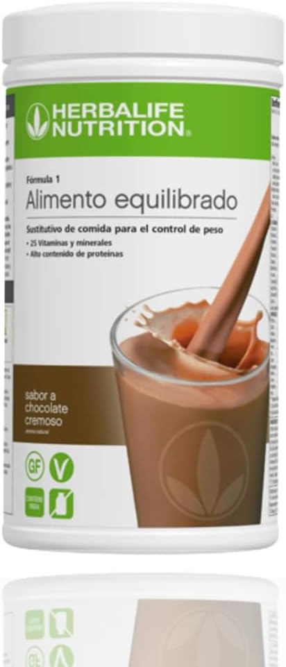 Herbalife Formula 1 Nutritional Shake Mix, Dutch Chocolate, Net Wt. 27.5 OZ. (780G)