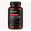 ENDUR- ACIN Niacin, Heart Health & Sund Cholesterol Balance Supplement, Extended Release for Optimal Absorption, Gluten Free, 500mg (200 tabletter)