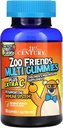 21. århundrede Zoo Venner Multi Gummies Plus Extra C, Fruit Flavors, 60 Greve