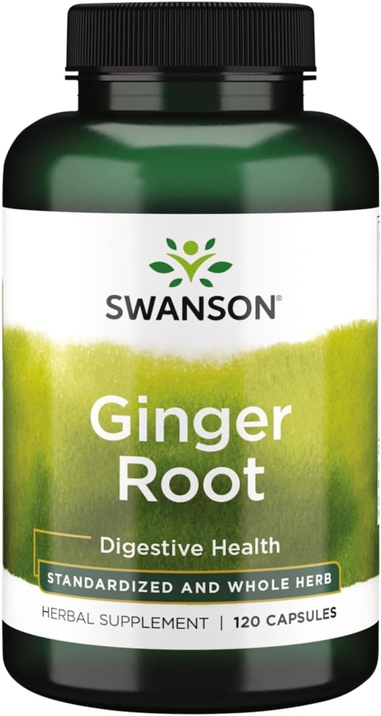 Swanson Ginger Root (Standardized) 250 Milligram 120 Kapsler