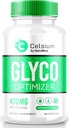 NutraRize Celsium Glyco Optimizer, Maksimal styrke blodstøtte Formel, All- Natural Kapsler til at opretholde sunde niveauer, Herbal plus Vitamin piller for samlet sundhed, officielle anmeldelser (60 Kapsler)