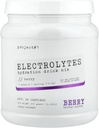 Projekt # 1 Electrolyte Drink Mix: Vedvarende hydrering for Fitness med kalium [90 Servere] (Berry)