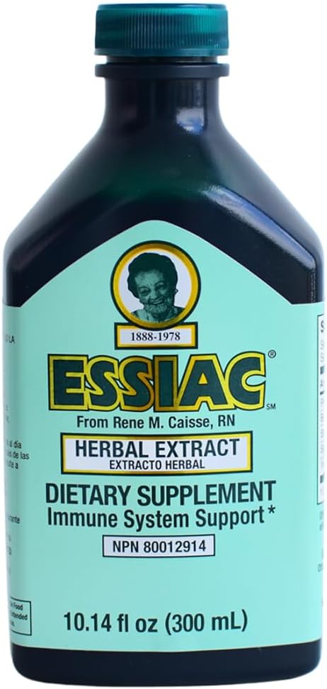 Essiac Original Herbal Liquid Extract - 10.14 fl oz Flaske â 124; Kraftfuld Antioxidant Blend til at hjælpe med at fremme den samlede sundhed & Well- Being â 124; Original Formel fra 1922