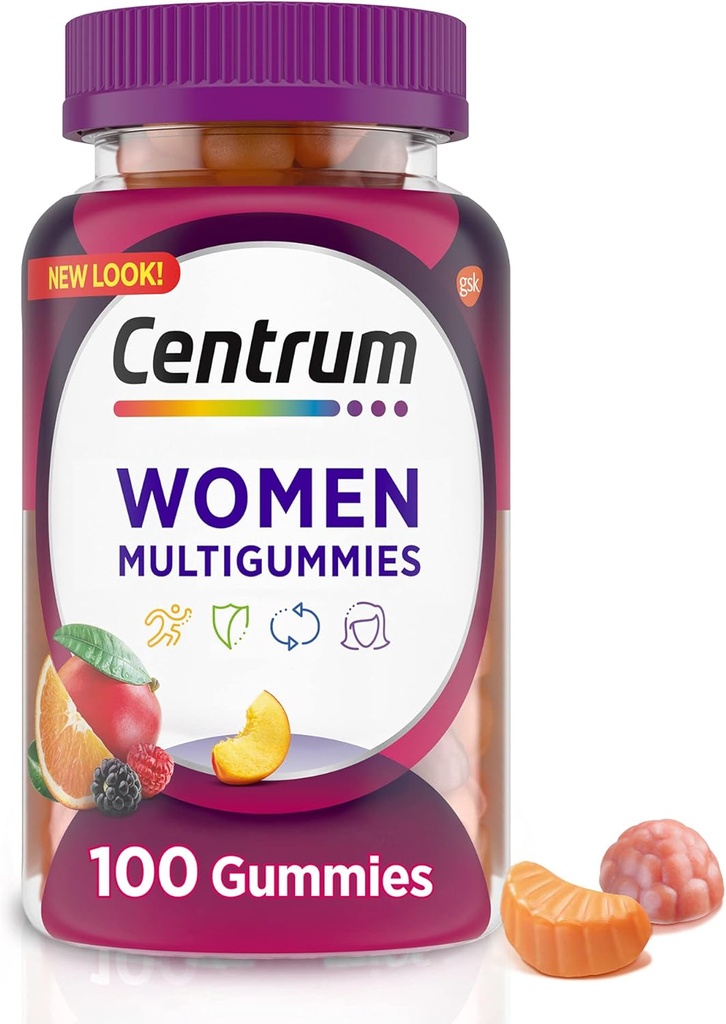 Centrum Dame Multigummies - Diverse frugter 100 Gummies