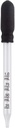 EZY DOSE Kids Straight-Tip Øre og Eye Medicine Dropper For Flydende & Medicin, 1ml Kapacitet Kalibreret glas, Gummi Bulb, levere korrekt dosis, klar, BPA gratis