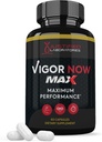 Justified Laboratories Vigor Now Max 1600MG Mænd sundhed Formel 60 kapsler