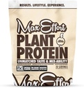 MAX EFFORT Plant Protein Powder, 17 G Pea Protein, Plant Based, Gluten Free, Low Carb, Protein Shake eller Smoothie Mix, Meal Erstatning, No Whey, No Sugar Substitutes, Vanilla Cinnamon, 20 Srvg