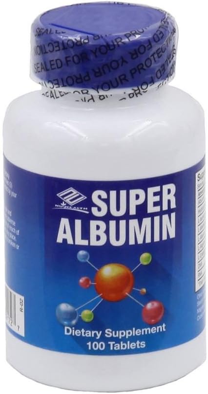 6 pakker Super Albumin (100 tabletter)