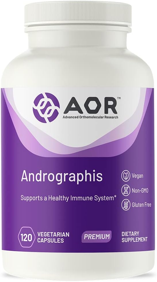 AOR, Andrographis, Urtetilskud til immunforsvar, 120 kapsler (120 Servere)