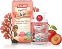 CATALO Vegetar Calcium Formel, Plantbased Red Algae Calcium med naturlige C-vitamin, Nem til det største, Mineral- Rich for Everyday Nutrition, Ideel til graviditet og amning - 90 tabletter