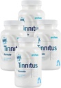 Buer Tinnitus Starter Kit - Nu med Ginkgo Max 26 / 7 - Natural Tinnitus Behandling for Relief fra Ringøre - 4 flasker - 100 dages forsyning