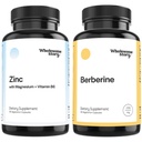 Zinc & Magnesium + Berberine | Zinc Picolinate Magnesium Glycinate Supplements with Vitamin B6 + Berberine 1500mg HCl Supplement | Reproductive Health, Hormone Balance & Immune Support | 30 Day Supply