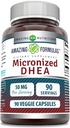 Amazing Formulas Mikronized DHEA Supplement Note 124; 50 Mg Per Serving Note 124; Veggie Kapsler Note 124; Non- GMO Note 124; Gluten Free