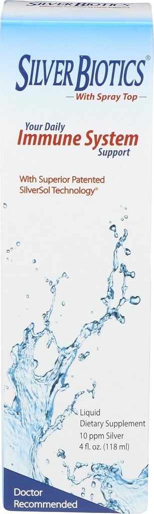 American Biotech Labs Silver Biotics Ultimate Immunsystem Support, 4 Fluid Ounce