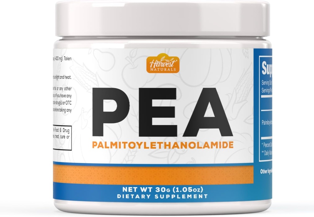 Palmitoylethanolamid Pulver • 124; Pea 400mg Scoop • 124; 30 Gram (1,05 Ounces) • 124; Understøtter Samlet Wellness & Comfort