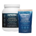CORREXIKO Marine Collagen pulver supplement Unflavored - 1kg & 5oz Bundle - 10,000mg Dobbelt hydrolyseret collagen peptider per servering - Formuleret til maksimal absorption - hår, hud & negle