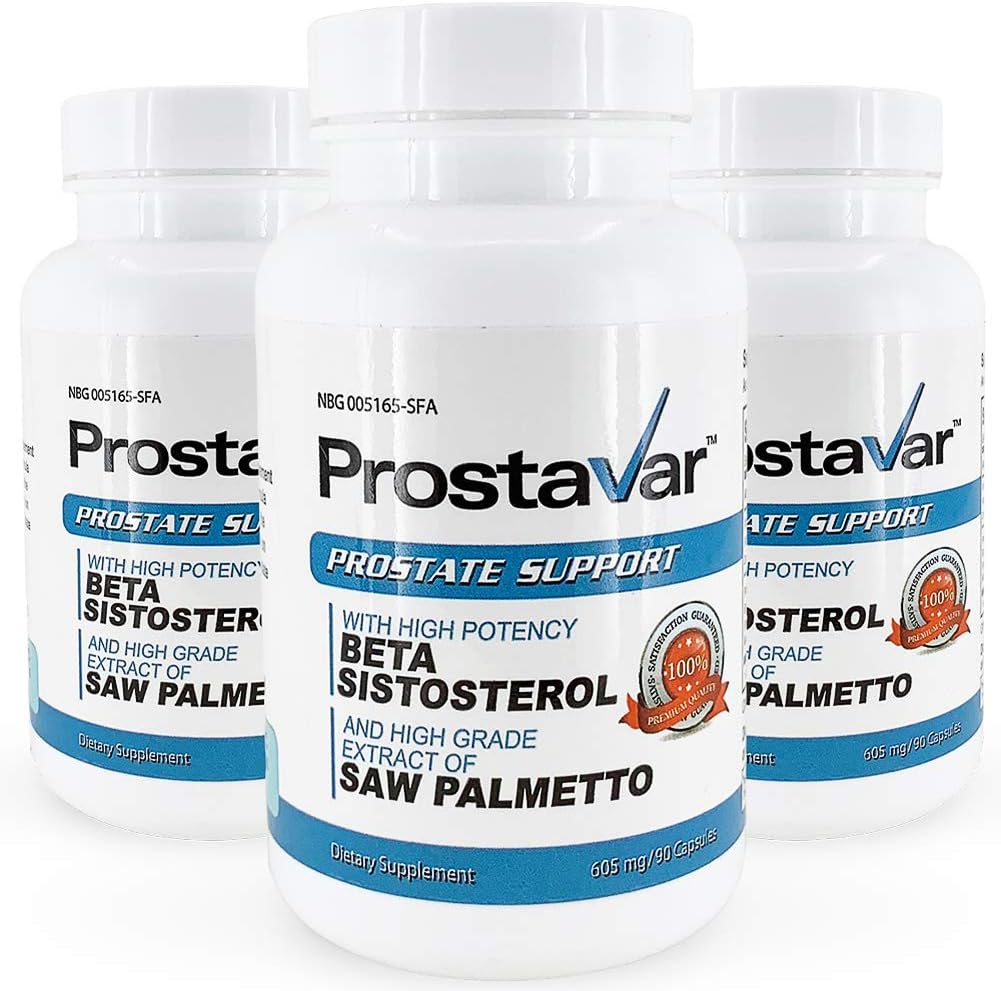 Prostatastøtte med Saw Palmetto - 3 flasker