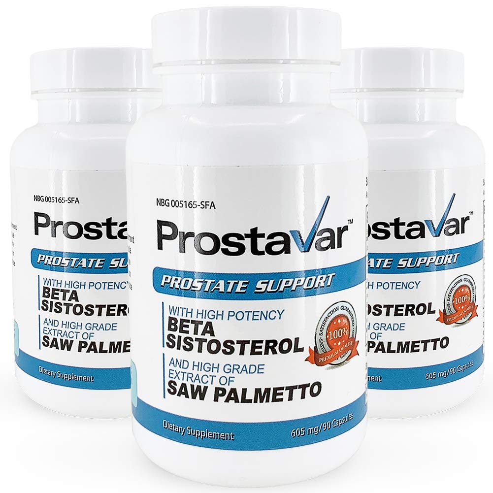 Prostatastøtte med Saw Palmetto - 3 flasker