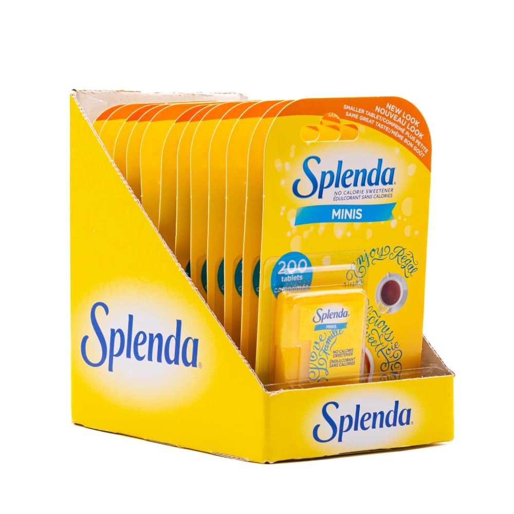 Splenda Minis Opløselige tabletter, 200- Greve (Værdi pakke med 12)