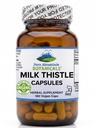Pure Mountain Botanicals Milk Thistle Supplement - 180 Kosher Vegan Capsules - Organic Milk Thistle and 80% Silymarin Extract - 450mg Liver Health Support - Herbal