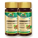 Zandu Ashwagandha Kapsler (120 æg kapsler), Formuleret med Pure Ekstrakter af Ashwagandha, Immunity Booster, For Natural Body Strength, Stress Buster (Pack of 60 x 2)