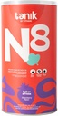 Vithani N8 - Multivitamin pulver med Maca, Borojo, Peach- Palm Fruit, Zink, Calcium, Omega 3, Omega 6 & Vitaminer, Jordbær Flavor, 20 Servering, Energistøtte, hvis du føler dig træt