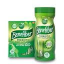 Benefiber Daily Prebiotic Dietary Fiber Supplement Powder Stick Packs, 28 Sticks, 3.92 Ounces Hver og Benefiber Daily Prebiotic Dietary Fiber Supplement Powder, 62 Servere / 8.7 Ounces