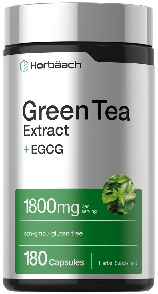 Horbäach EGCG Green Tea Extract Pills
