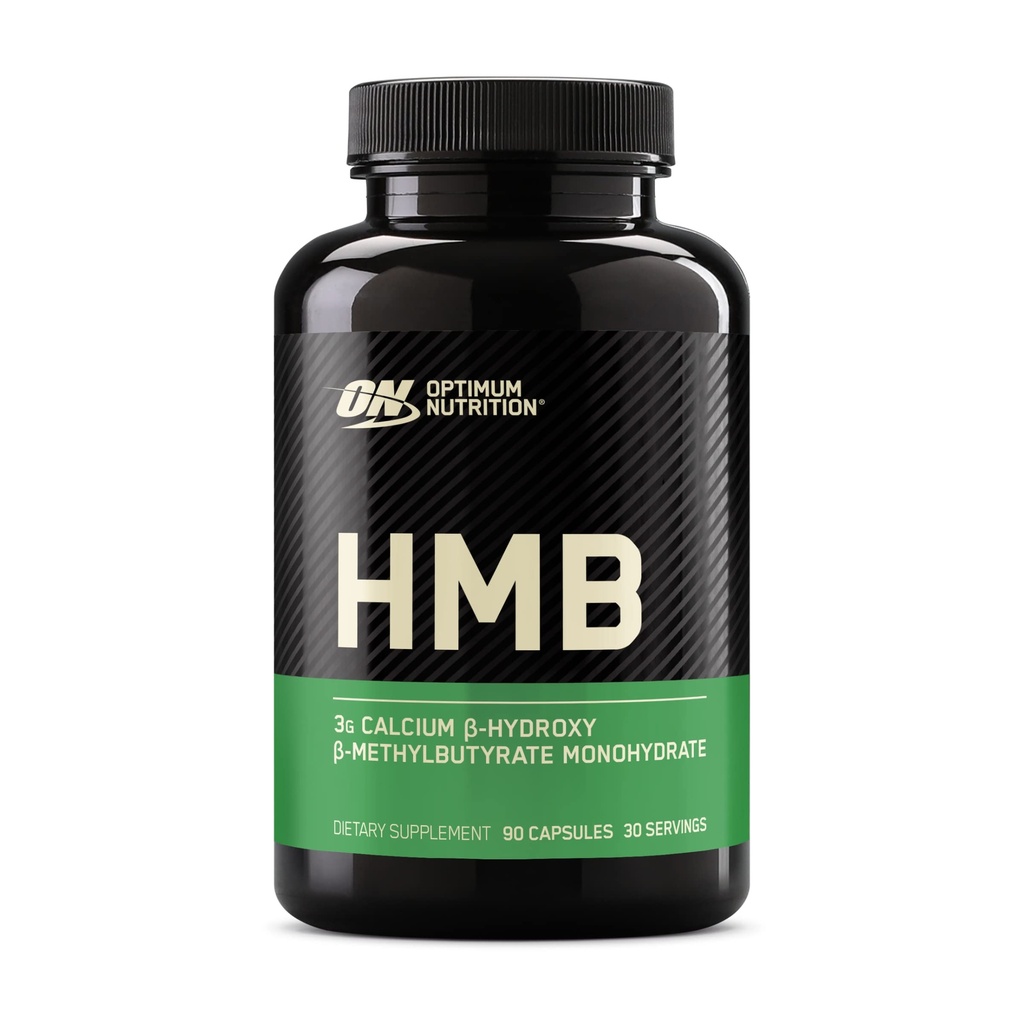 Optimum Nutrition HMB 1000 Caps, 1g Calcium beta- Hydroxy beta- methylbutyrat per kapsel, 90 Kapsler, 30 Servere