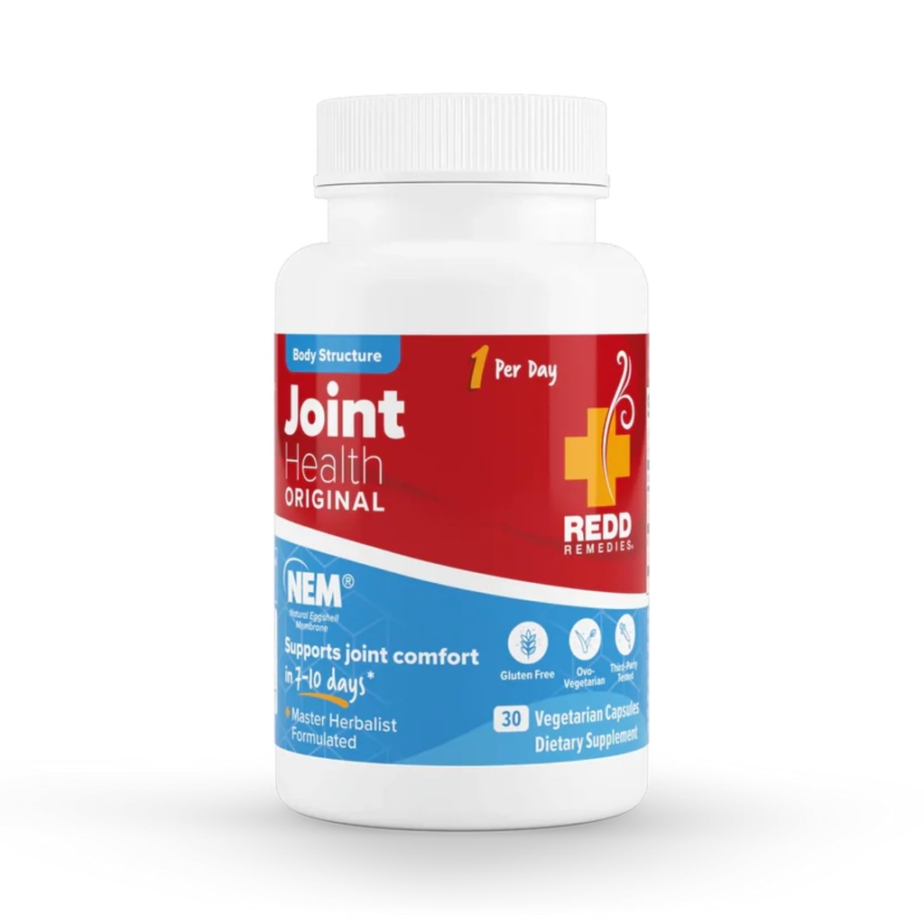 Redd Remedies, Joint Health Original, Hjælper Styrke Connective Tissue og Cartiage, 30 Vegetariske Kapsler