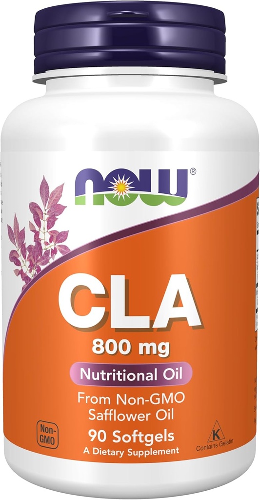 NU Kosttilskud, CLA (konjugeret linolsyre) 800 mg, Nutritional Oil, 90 Softgels