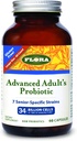 Flora - Advanced Voksen 's Blend Probiotic, Seven Senior- Specifikt Strops, Gluten Free, Raw Probiotic med 34 Millioner celler, 60 Kapsler