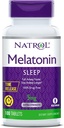 Natrol Time- Release Melatonin 5 mg, Kosttilskud til afslappende søvn *, 100 tabletter (pakke med 2), 200 dages forsyning