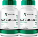 Restore Glycogen Control Capsules, RestoreGlycogen All Natural Formula Pills, RestoreGlycogen Control Pills - Maximum Strength, RestoreGlycogenControl Capsules Official Formula Reviews (2 Pack)
